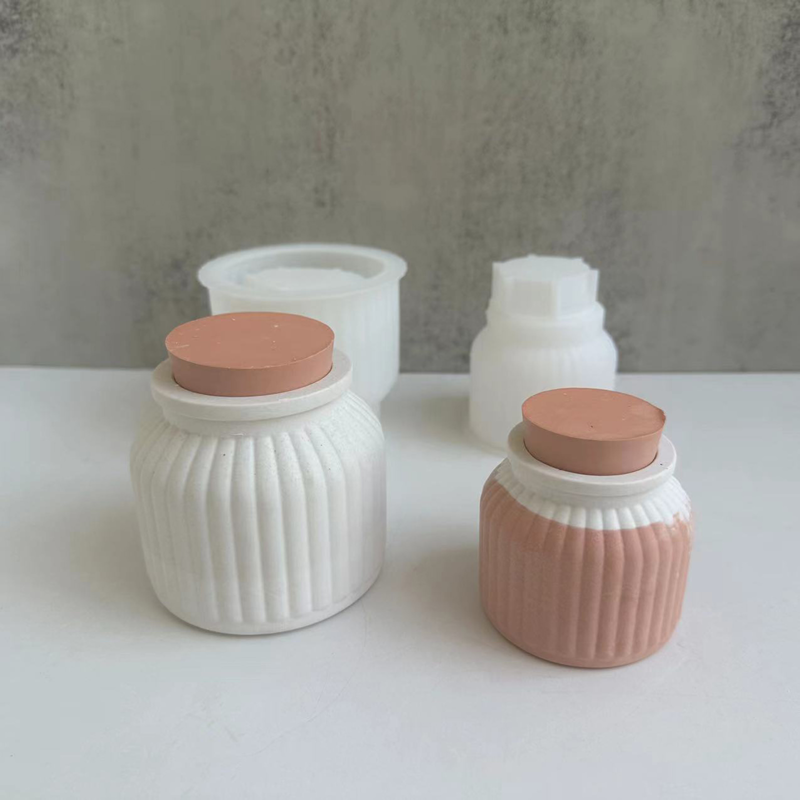 Silicone Epoxy Resin Molds Set - Cetakan Silikon Botol untuk Kerajinan DIY,