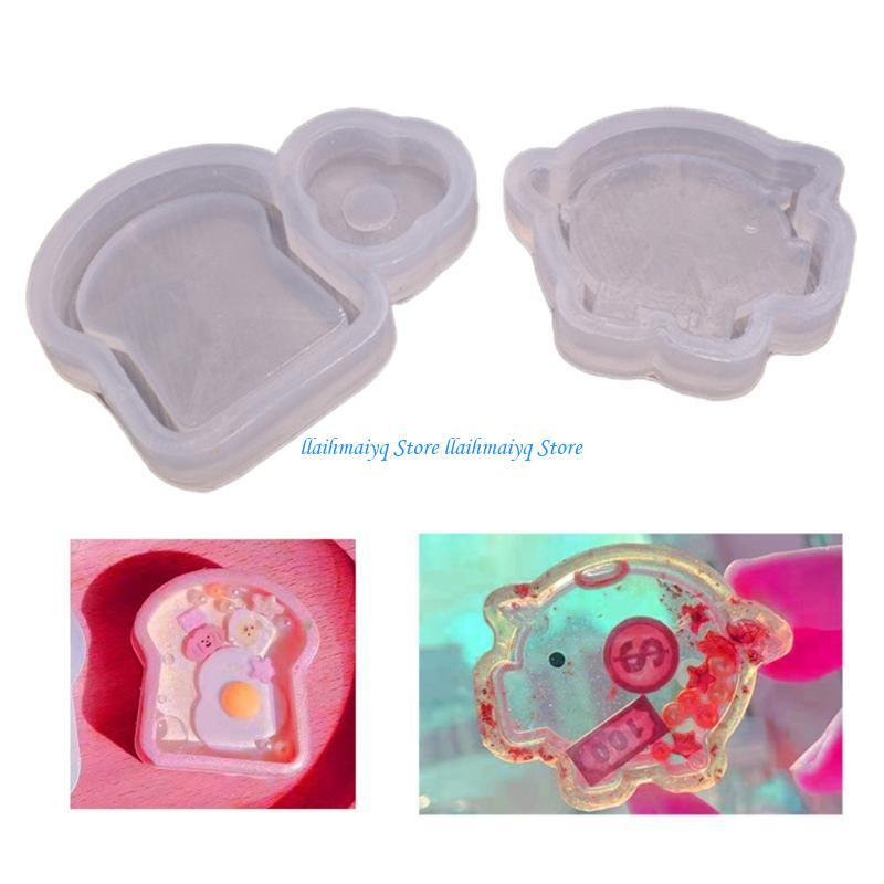 Silicone Epoxy Resin Molds Set - 573B Cetakan Resin Pasir Hisap Cetakan