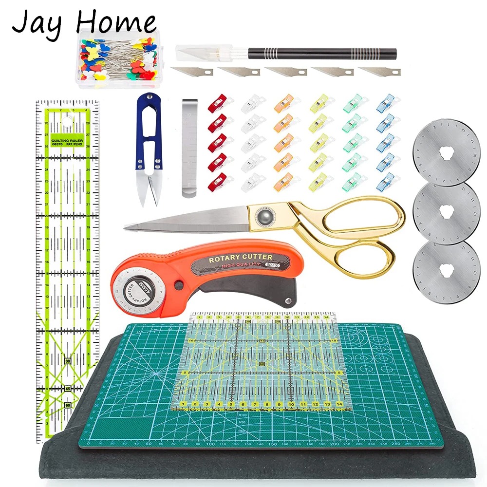 Rotary Cutter For Fabric 45Mm - 42 Buah Set Pemotong Putar 45Mm