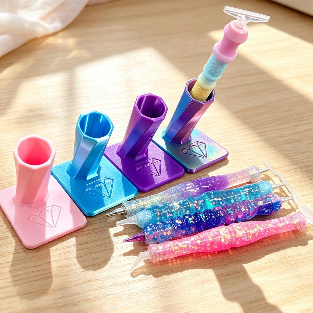 Painting Supplies - Penyangga Pena Dotting 3D, Tempat Pena