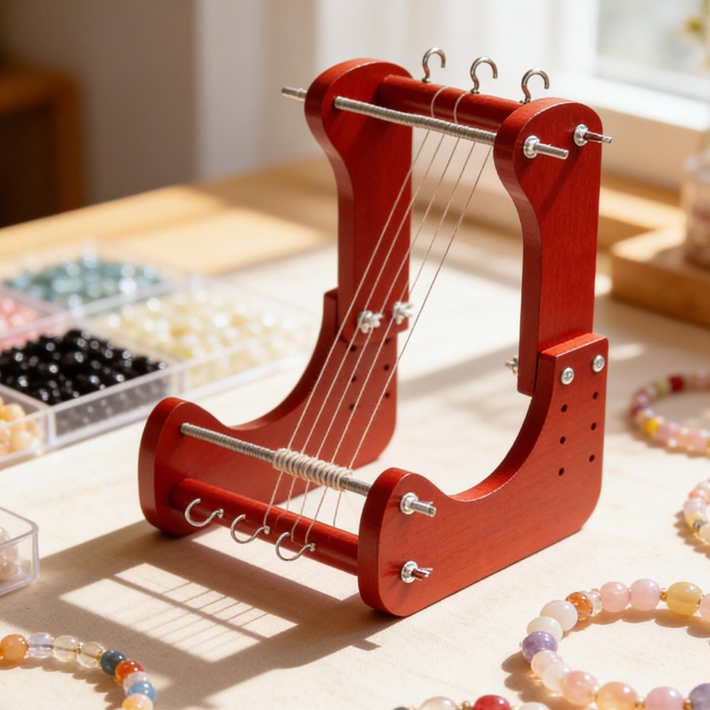 Craft Tools - Kit Alat Tenun Manik-manik Kayu dengan