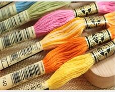 Cotton Embroidery Thread Skeins - Benang Sulaman DMC OneRoom French Floss--447