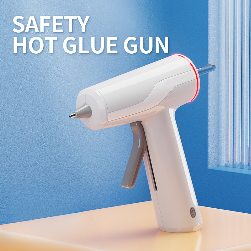 Hot Melt Glue Gun Cordless - Pistol Lem Panas Tanpa Kabel Mini