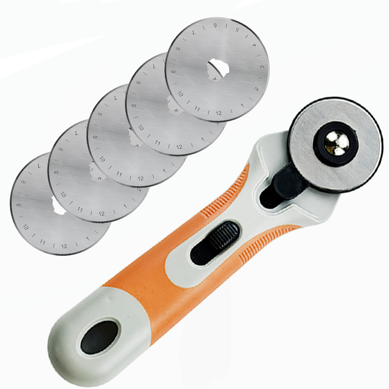 Rotary Cutter For Fabric 45Mm - Pemotong Putar 45mm, Pisau Pemotong Kain,