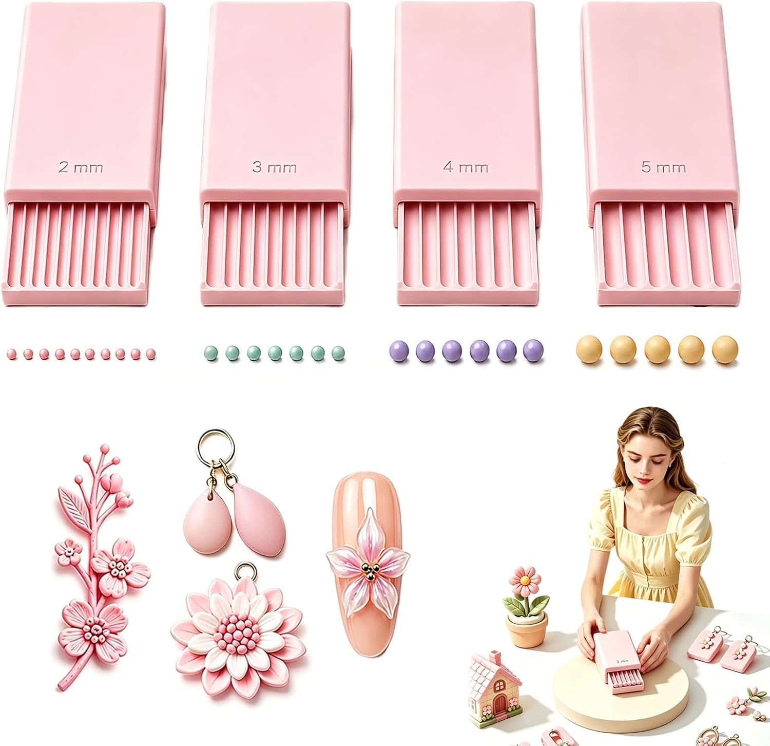 Craft Tools - Alat Pembuat Bola Gel Tanah Liat