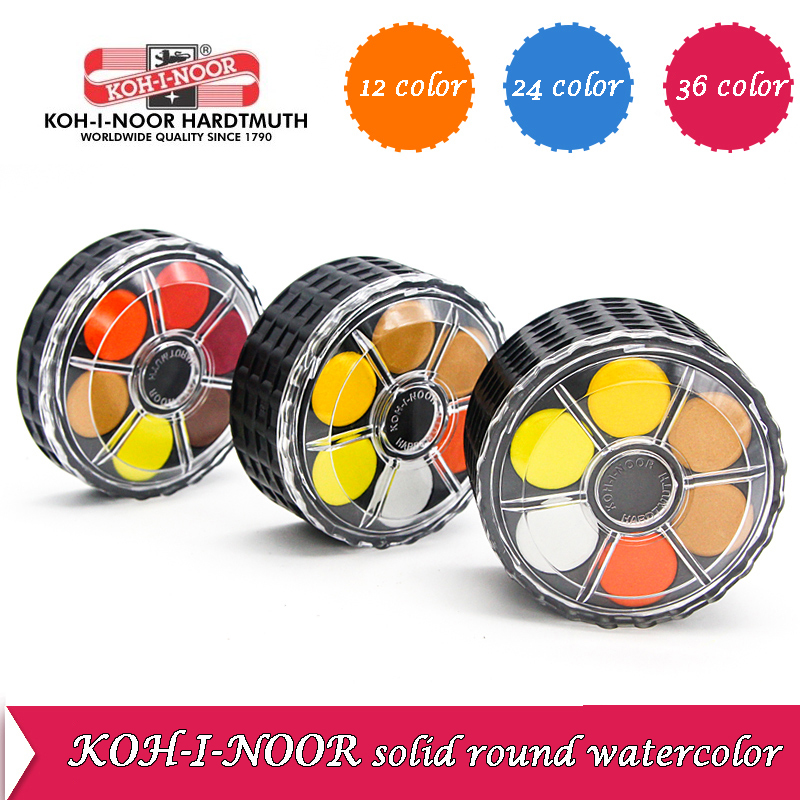 Watercolor Paint Set Solid Pigment - KOH-I-NOOR Solid Cat Air Pigmen Portabel