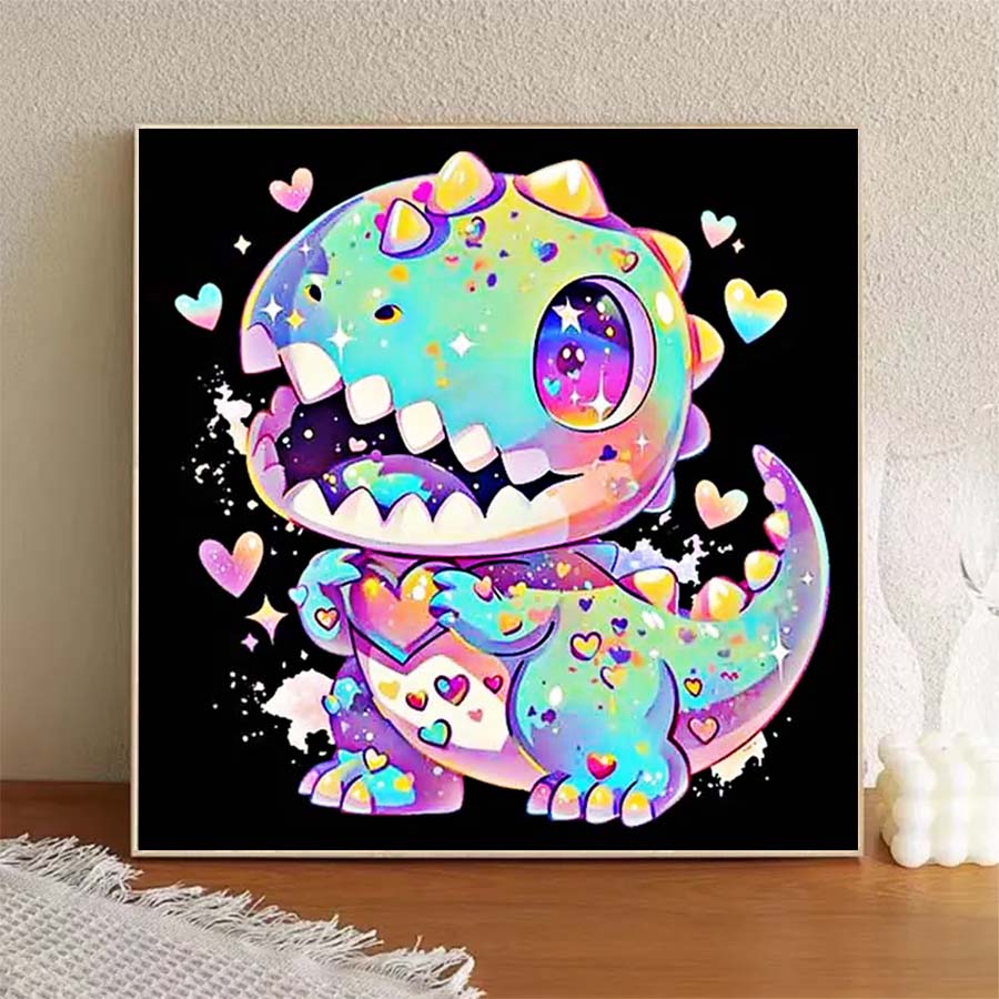 1 buah kain flocking 5D DIY, b - 5D Diamond Painting Kit Full Drill ulasan dan harga
