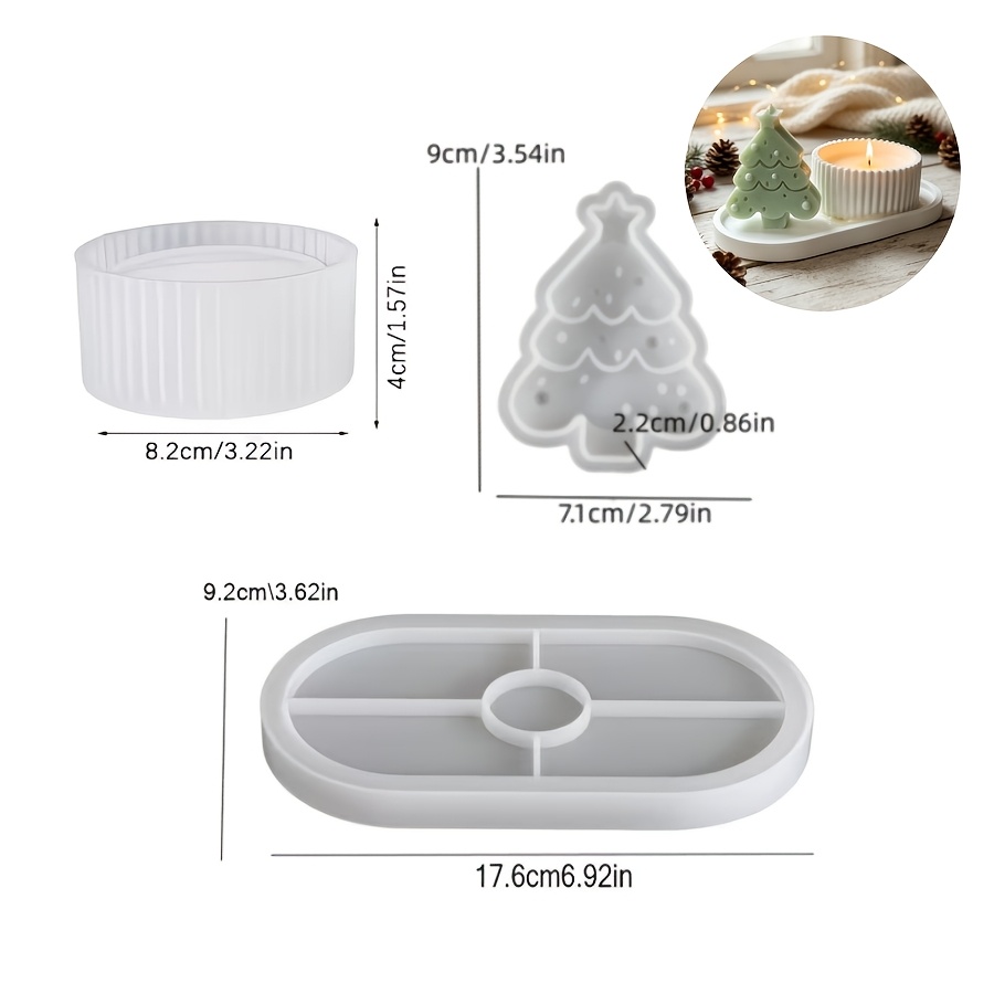 Set cetakan silikon resin 3-ba - Silicone Epoxy Resin Molds Set ulasan dan harga