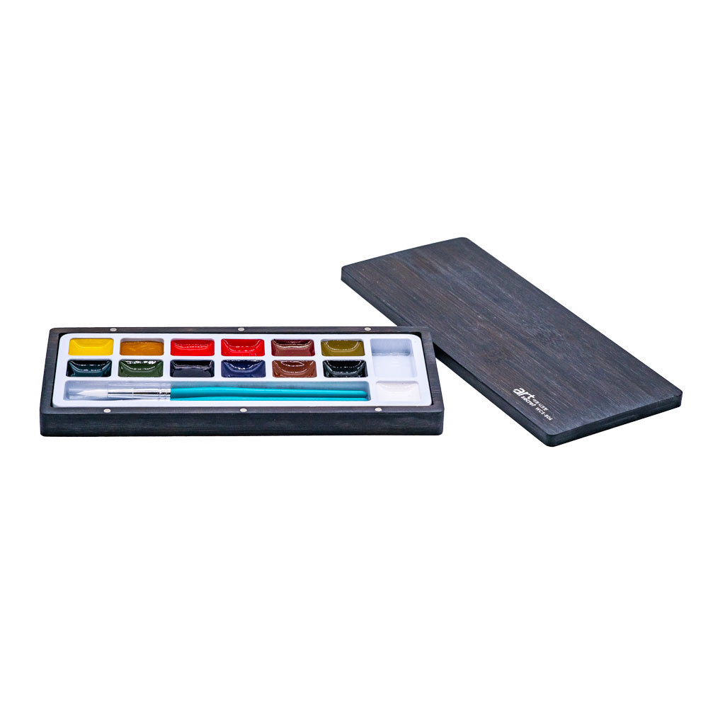 ArtSecret 13 Set Palet Cat Air - Watercolor Paint Set Solid Pigment ulasan dan harga