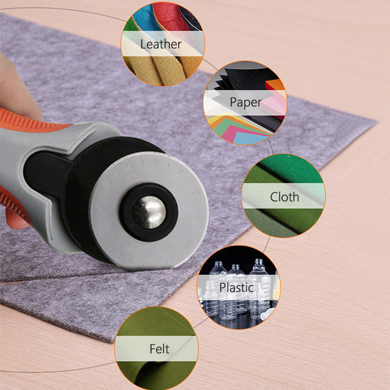 Pemotong Kerajinan Kulit 45Mm  - Rotary Cutter For Fabric 45Mm ulasan dan harga