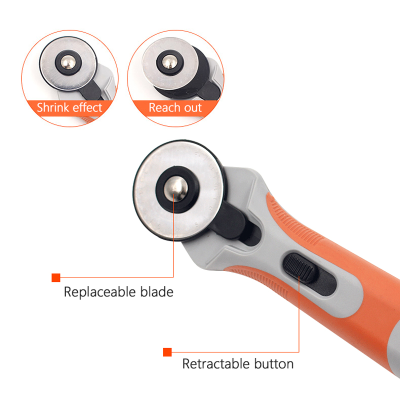Pemotong Kerajinan Kulit 45Mm  - Rotary Cutter For Fabric 45Mm ulasan dan harga