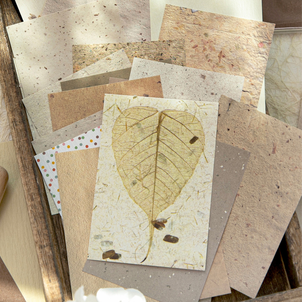 50 Lembar Kertas Bahan Vintage - Vintage Junk Journal Scrapbooking Paper ulasan dan harga