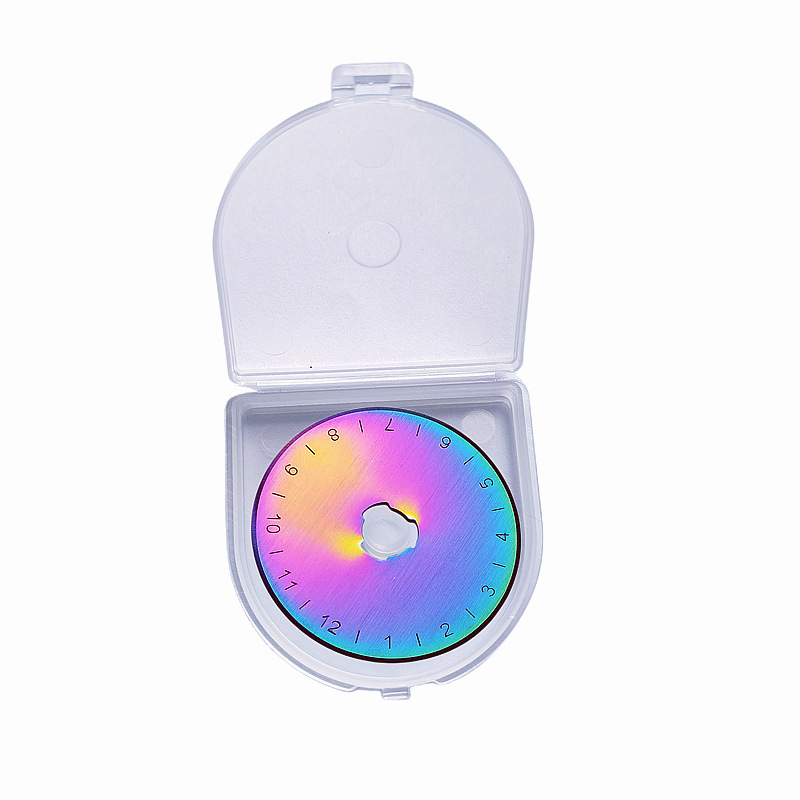 10 Buah Pisau Pemotong Putar 4 - Rotary Cutter For Fabric 45Mm ulasan dan harga