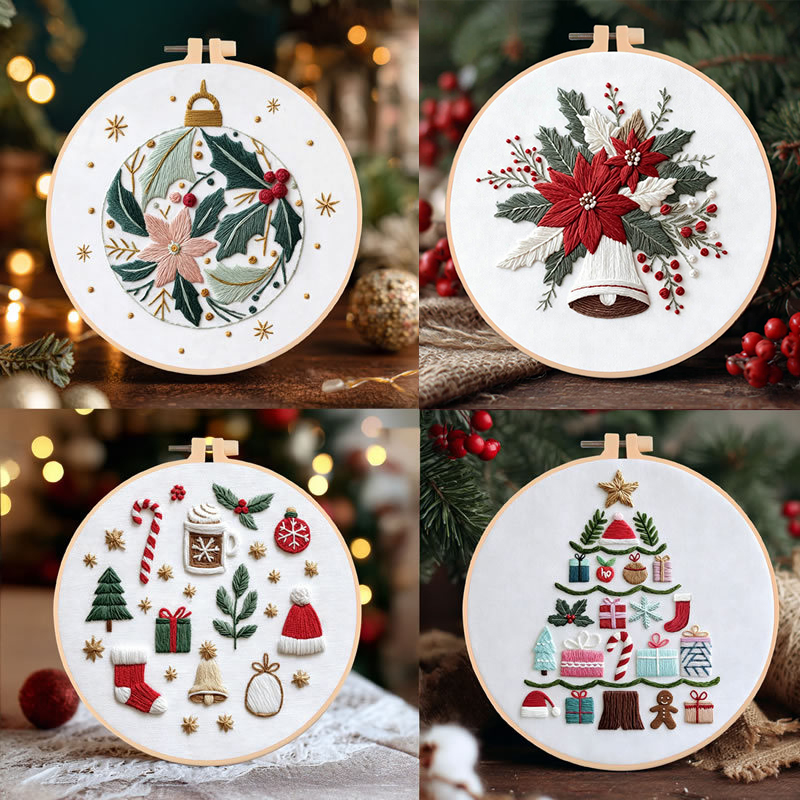 Kit Sulaman DIY Pohon Natal, K - Embroidery ulasan dan harga