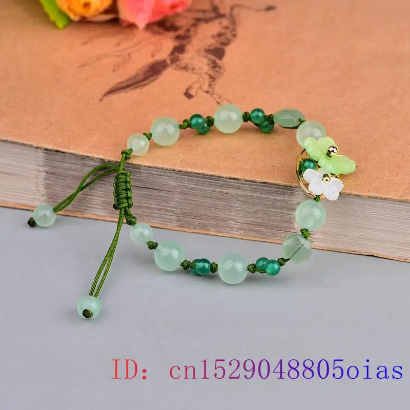 Gelang bunga giok hijau jimat  - Beading ulasan dan harga