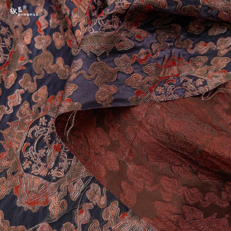 Kain Lurex Jacquard Bunga Rayo - Sewing ulasan dan harga