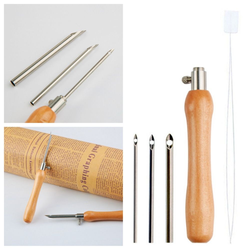 5 Buah Set Jarum Punch 2.5mm/3 - Cotton Embroidery Thread Skeins ulasan dan harga