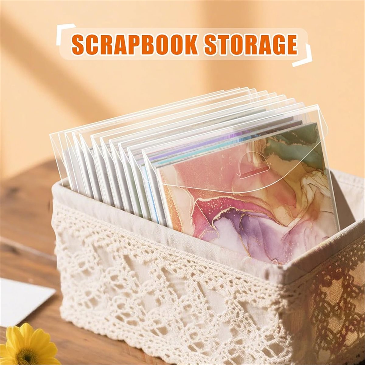 (A02R] Penyimpanan Scrapbook 6 - Scrapbooking ulasan dan harga
