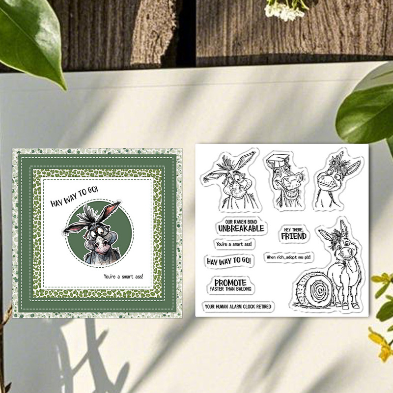 Stempel Silikon Lucu Bentuk Ke - Clear Silicone Stamps For Card Making ulasan dan harga