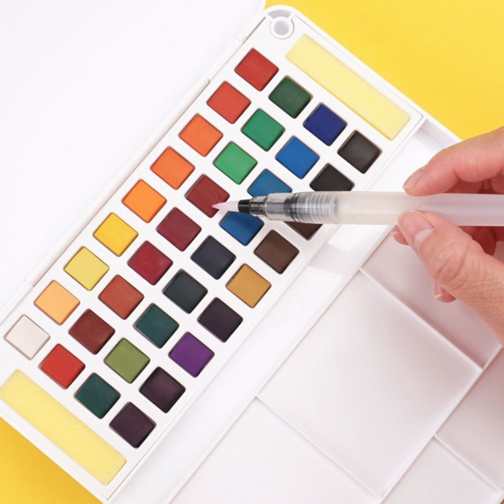 Set Cat Air Profesional dengan - Watercolor Paint Set Solid Pigment ulasan dan harga