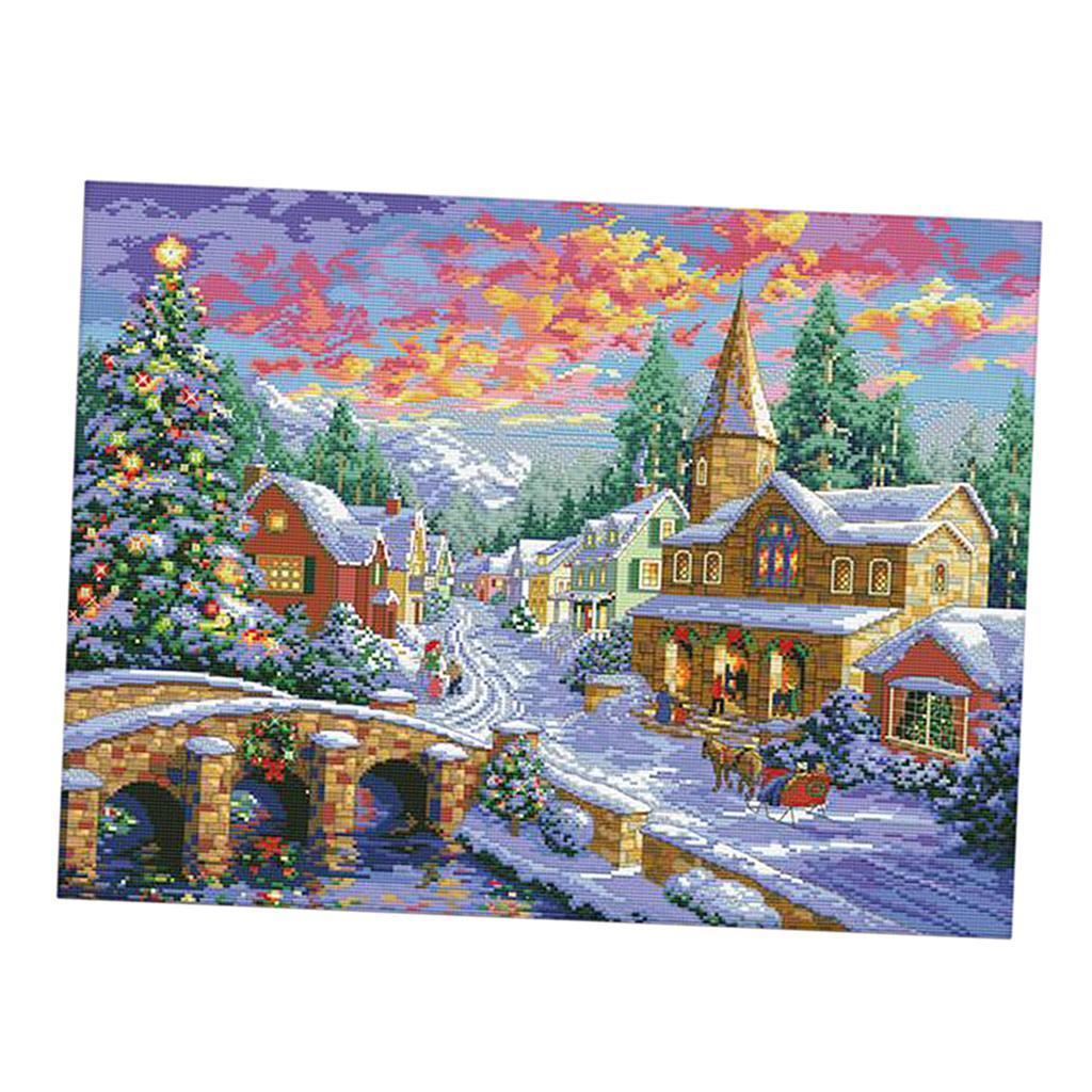 Perlengkapan Kerajinan Jahit D - Cross Stitch Stamped Kits Beginners ulasan dan harga