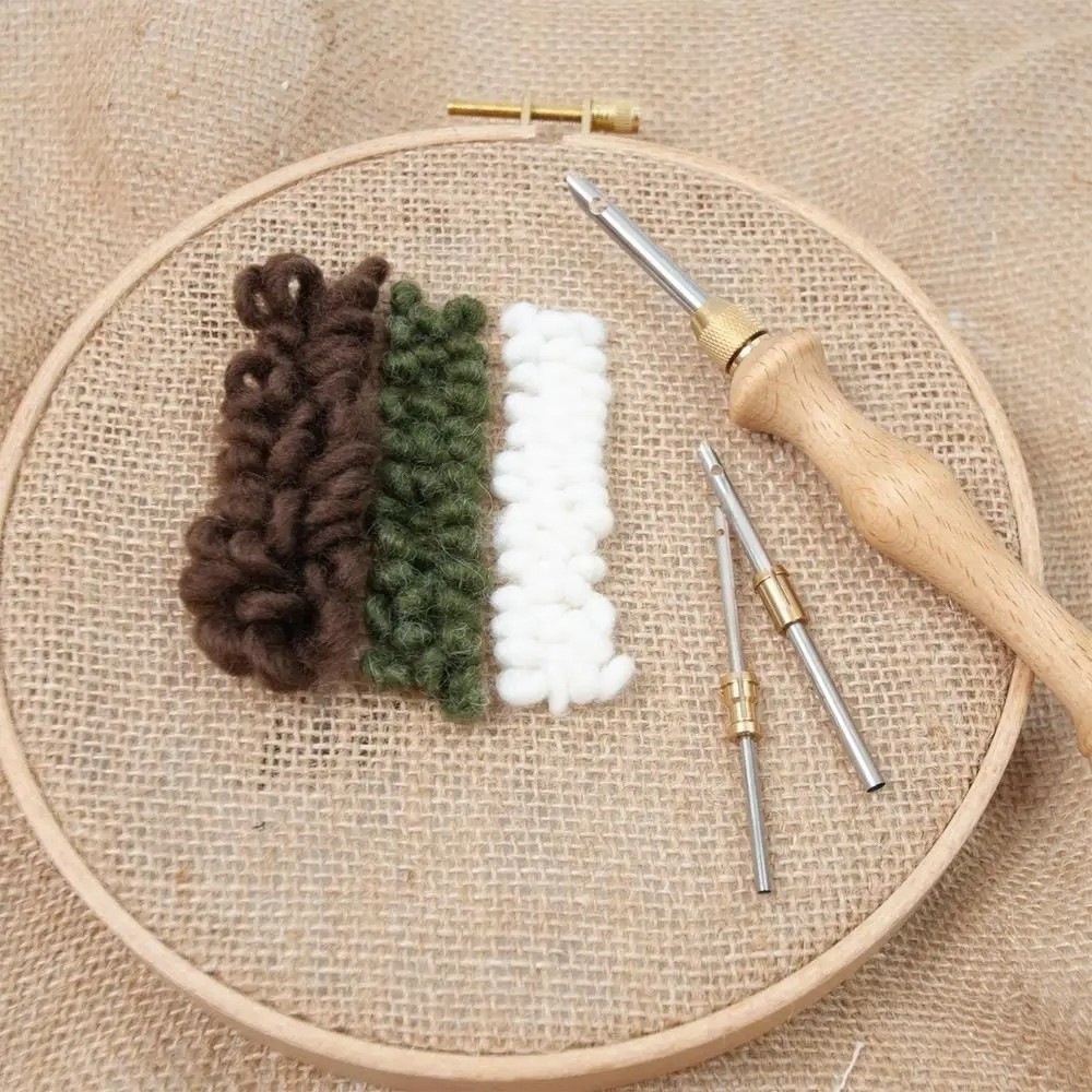 Set Jarum Punch 2.5mm/3.5mm/5m - Cotton Embroidery Thread Skeins ulasan dan harga