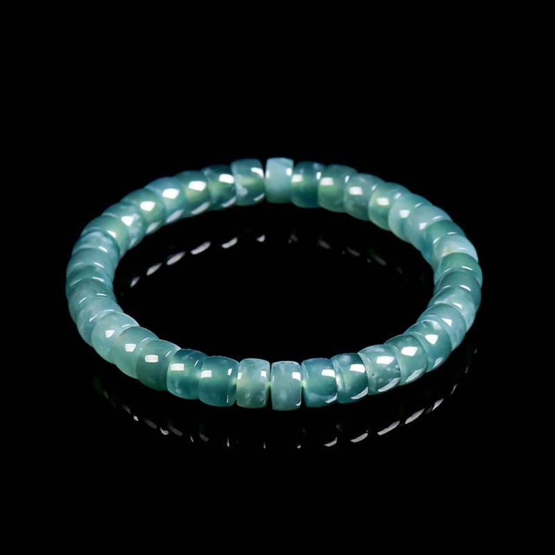 Gelang Batu Giok Biru Alami Ke - Beading ulasan dan harga