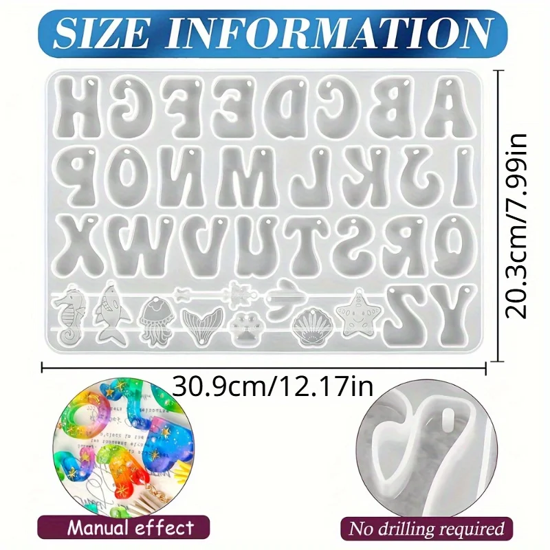 Set Cetakan Pengecoran Resin S - Silicone Epoxy Resin Molds Set ulasan dan harga
