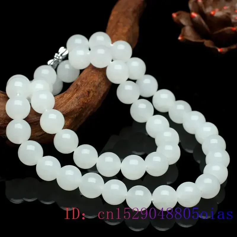 Kalung Manik-manik Giok Putih  - Beading ulasan dan harga