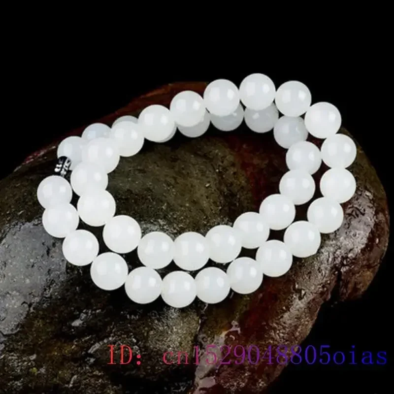 Kalung Manik-manik Giok Putih  - Beading ulasan dan harga