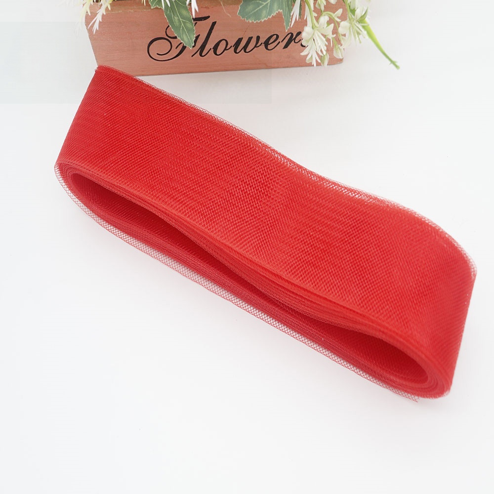 25-10 yard 2-10cm Kain Organza - Sewing ulasan dan harga