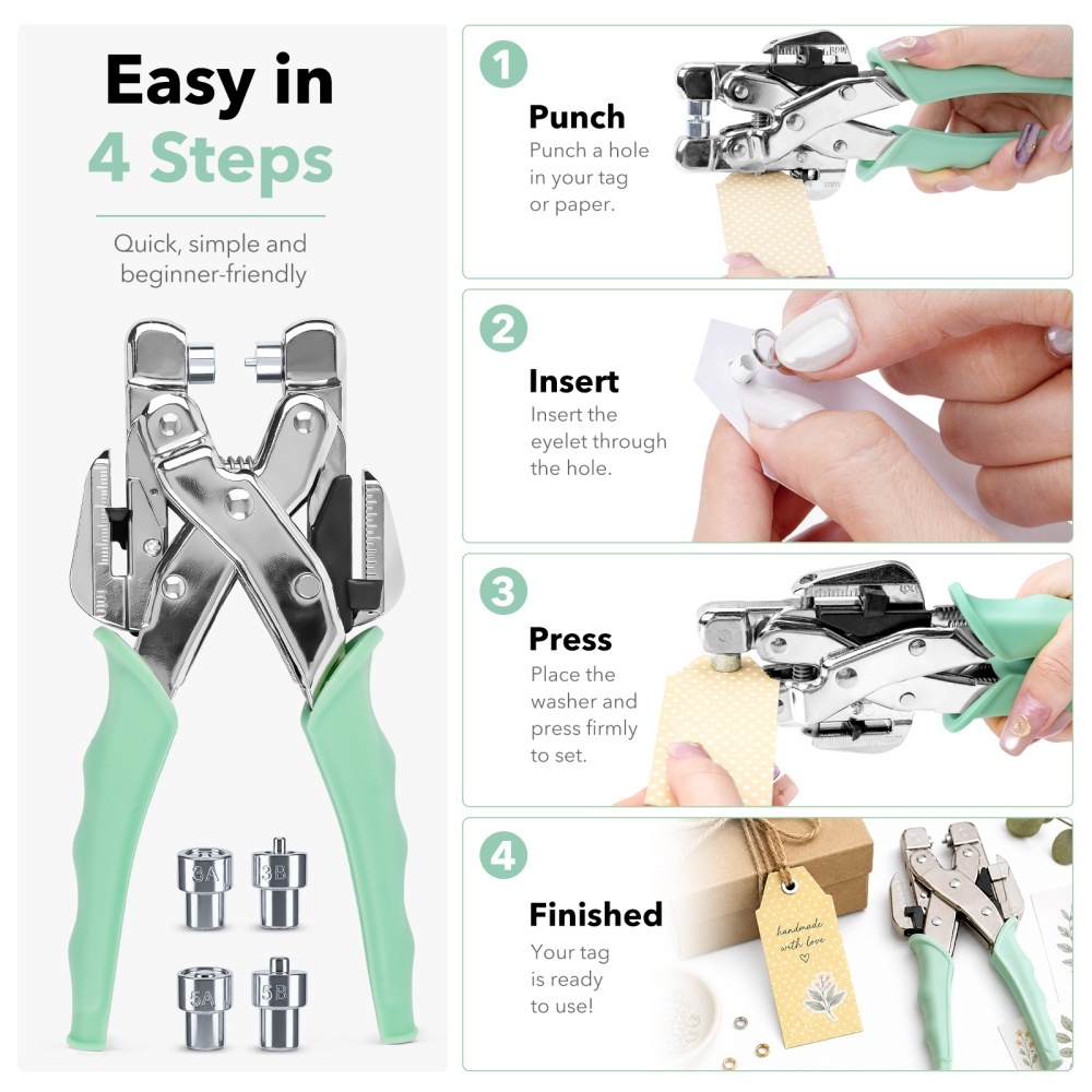Perangkat Alat Grommet, Tang P - Sewing ulasan dan harga