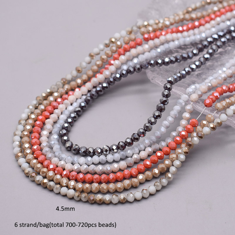 Skema warna 6 untai/tas 4mm ma - Glass Seed Beads 2Mm Jewelry Making ulasan dan harga