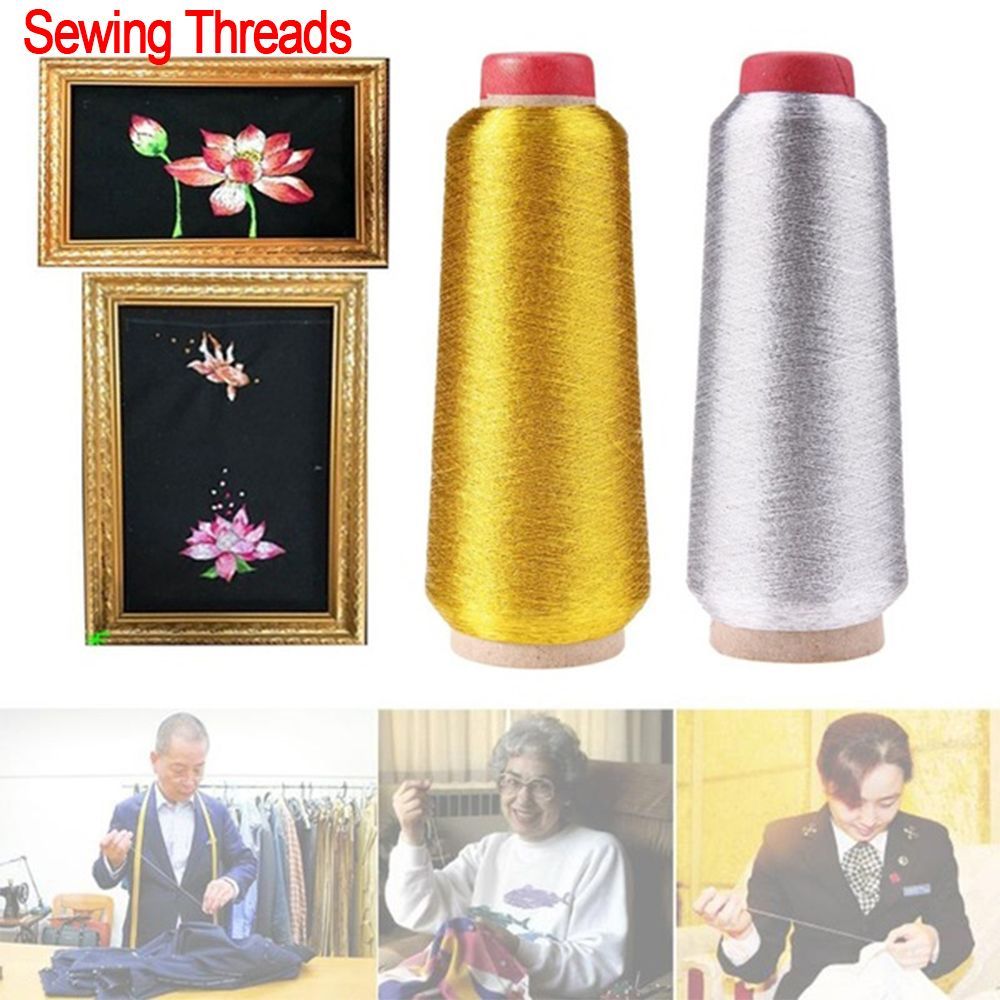 Benang bordir emas/perak benan - Cotton Embroidery Thread Skeins ulasan dan harga