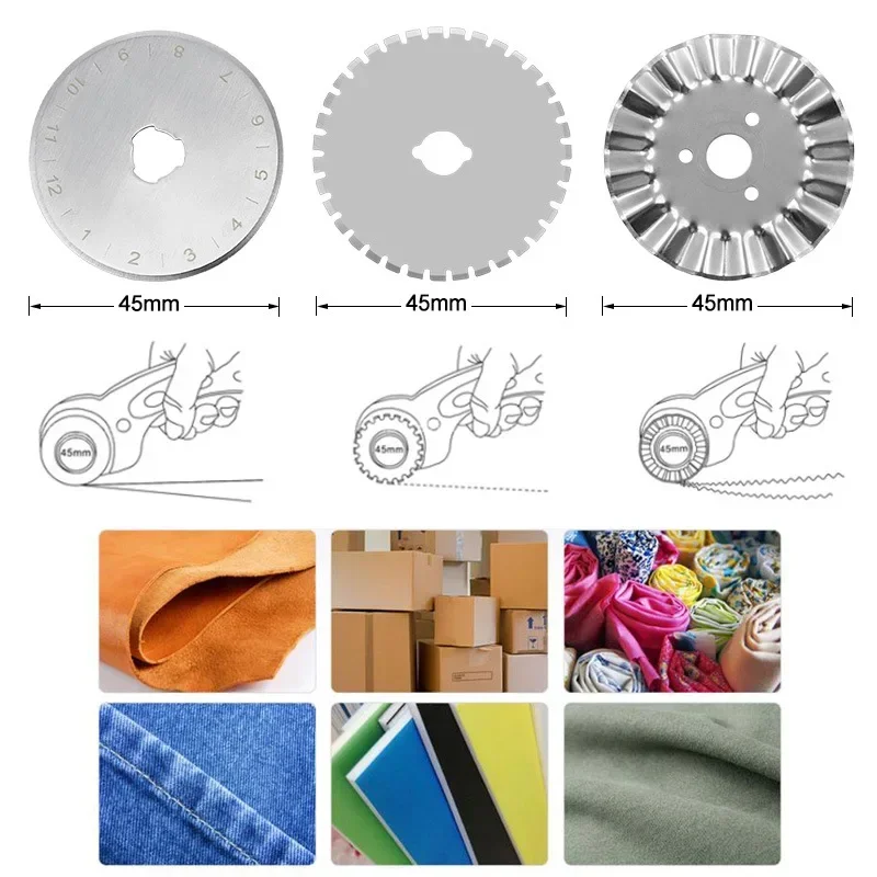 Pisau Roda 45MM untuk Memotong - Rotary Cutter For Fabric 45Mm ulasan dan harga