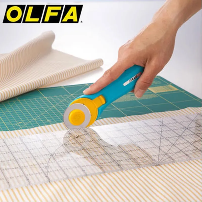Olfa RTY-2/C 45mm pisau pemoto - Rotary Cutter For Fabric 45Mm ulasan dan harga