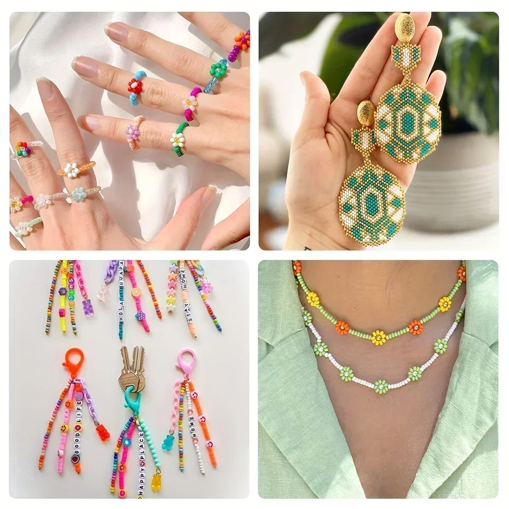 10g 2mm 3mm 4mm manik-manik ka - Glass Seed Beads 2Mm Jewelry Making ulasan dan harga