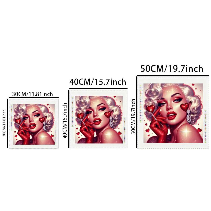 1 buah kain flocking 5D DIY, b - 5D Diamond Painting Kit Full Drill ulasan dan harga