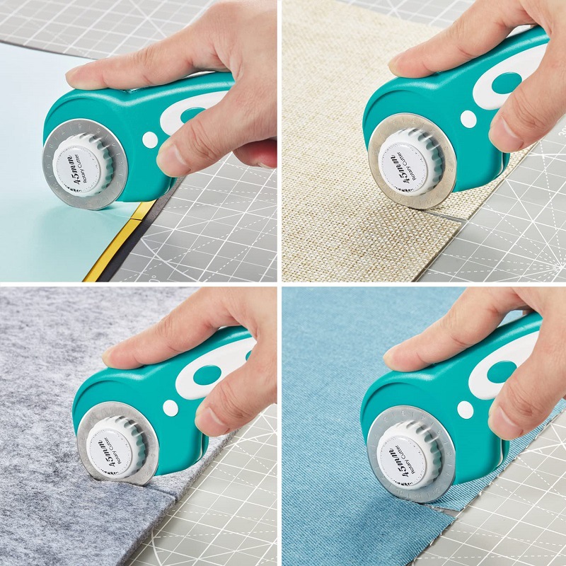 Pisau Potong Putar 45mm dengan - Rotary Cutter For Fabric 45Mm ulasan dan harga