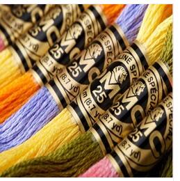 Benang Sulaman DMC OneRoom Fre - Cotton Embroidery Thread Skeins ulasan dan harga