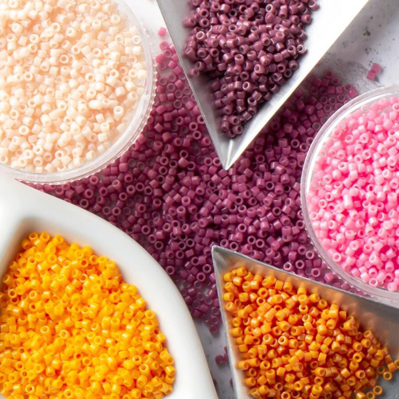 Manik-manik Jepang 2MM, manik  - Glass Seed Beads 2Mm Jewelry Making ulasan dan harga
