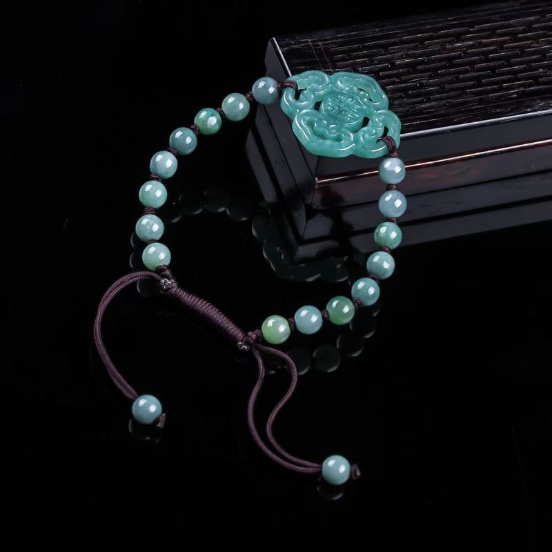 Gelang Giok Alami Kelas A Desa - Beading ulasan dan harga