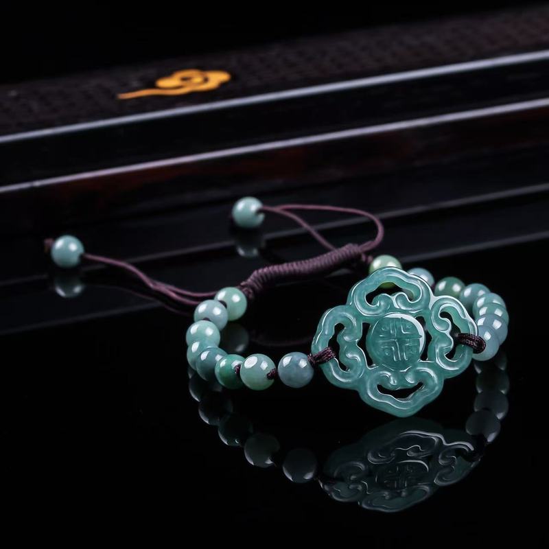 Gelang Giok Alami Kelas A Desa - Beading ulasan dan harga