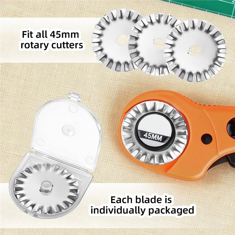 Pisau Pengganti AAAF untuk Men - Rotary Cutter For Fabric 45Mm ulasan dan harga