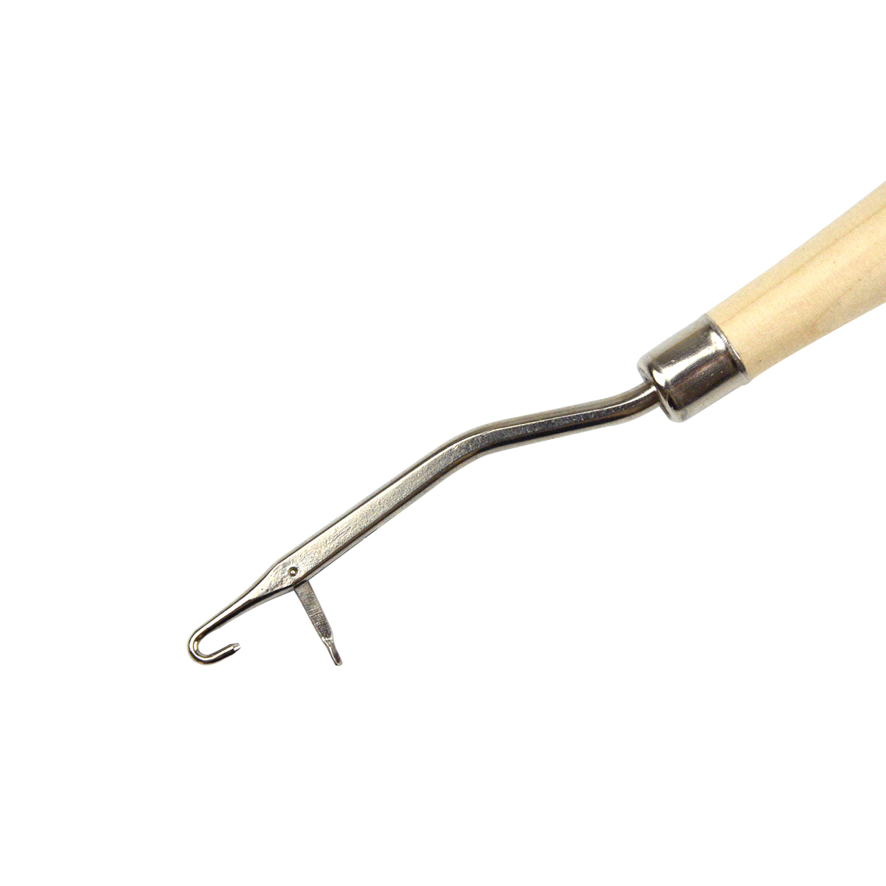 2 Buah Jarum Kait Rajut dengan - Wooden Crochet Hooks Ergonomic Handle ulasan dan harga
