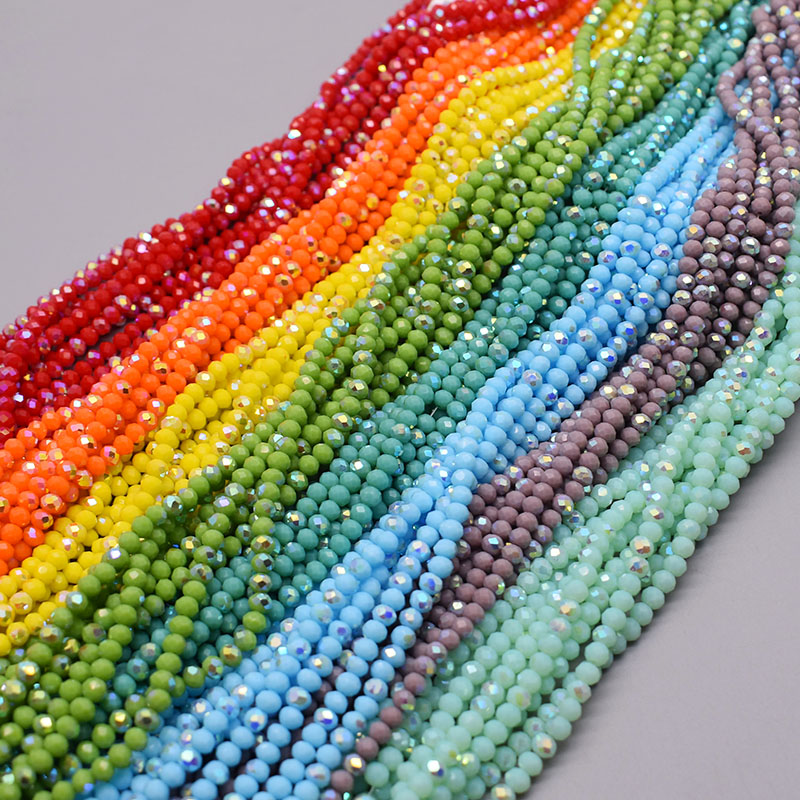 4mm skema warna 6 untai/tas ma - Glass Seed Beads 2Mm Jewelry Making ulasan dan harga