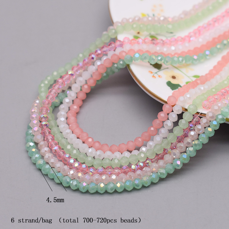 4mm skema warna 6 untai/tas ma - Glass Seed Beads 2Mm Jewelry Making ulasan dan harga