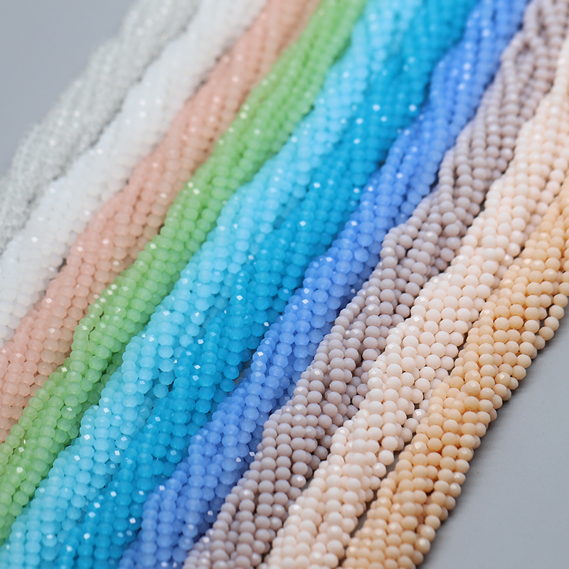 Manik-manik Kaca Kristal Ronde - Glass Seed Beads 2Mm Jewelry Making ulasan dan harga