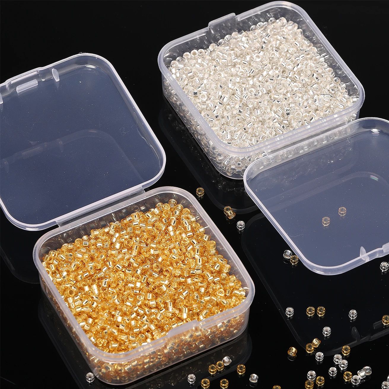 Manik-manik biji 2.5mm kotak T - Glass Seed Beads 2Mm Jewelry Making ulasan dan harga