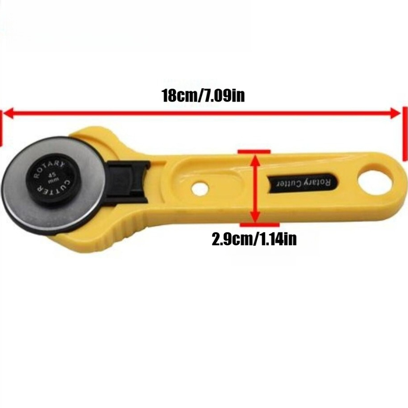 Set Pemotong Putar 1.1 Inci/28 - Rotary Cutter For Fabric 45Mm ulasan dan harga